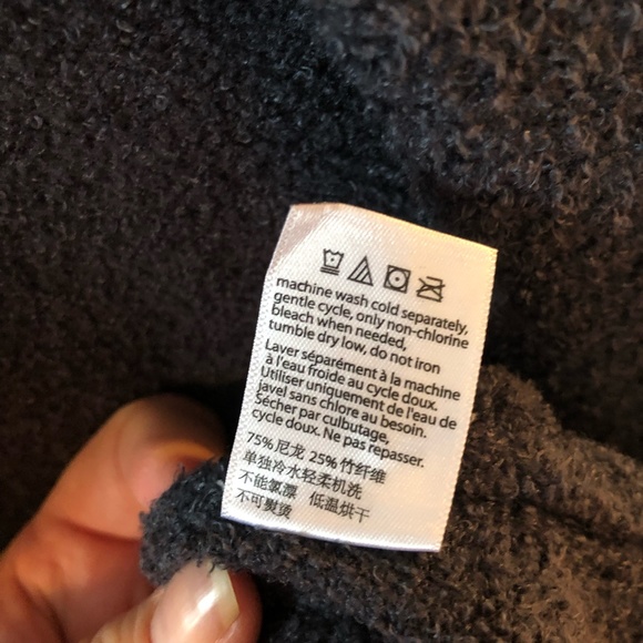 Barefoot Dreams CozyChic Lite® Circle Cardigan in Indigo sz M - Picture 6 of 11